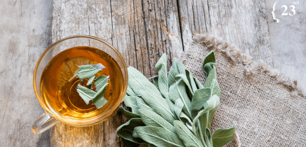 sage tea as a natural remedy for menopause